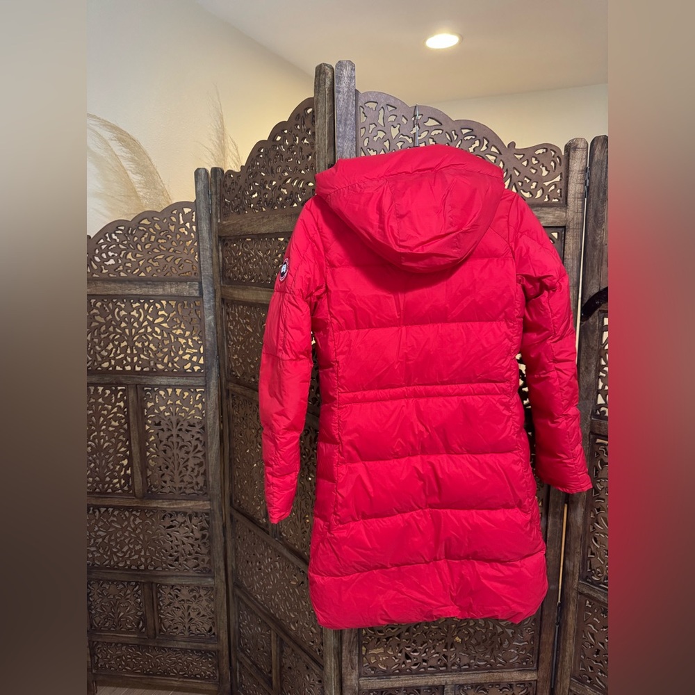 NEW NWT Canada Goose Alliston Coat in Red-Rouge - Picture 6 of 7